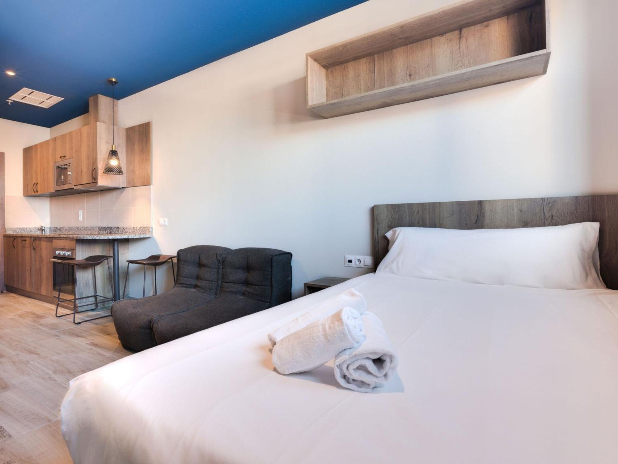 Livensa Living Studios Valencia Marina Real Hotel-Apartamento Eksteriør billede