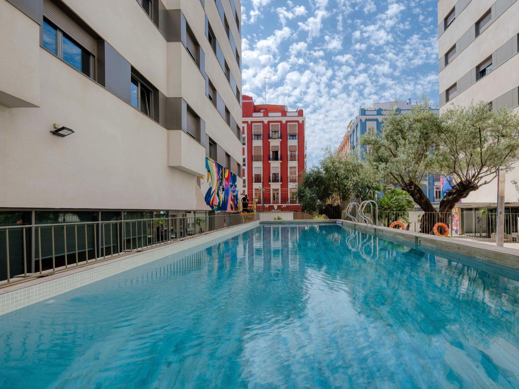 Livensa Living Studios Valencia Marina Real Hotel-Apartamento Eksteriør billede